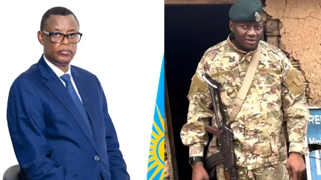 James Kabarebe na Lawrence Kanyuka