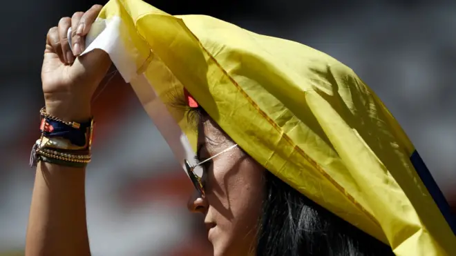 Colombia fan