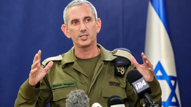 المتحدث باسم الجيش الإسرائيلي دانيال هاغاري.