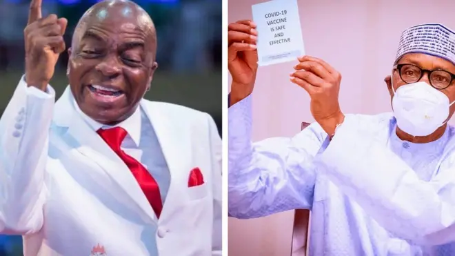 David Oyedepo ati Muhammadu Buhari