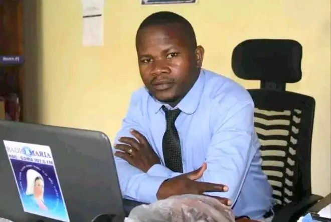 Edmond Bahati Monja wari umukuru wa Radio Maria ishami rya Goma yishwe arashwe ku wa gatanu nijoro n'abantu babanje kumwambura utwe