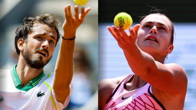 سابالنکا و مدودف