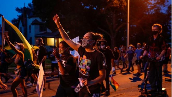 Two people were fatally shot during unrest in protests in Kenosha, Wisconsin
