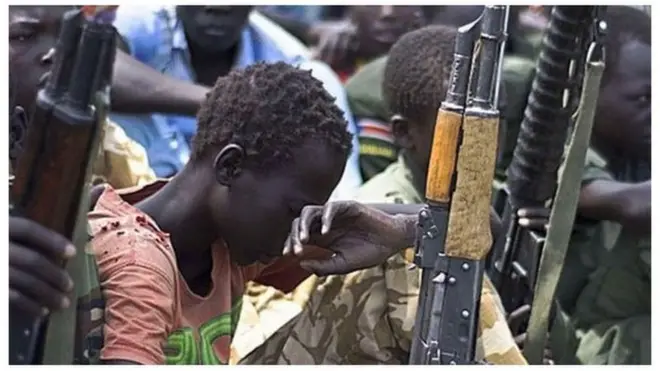 Des enfants soldats au Sud Soudan