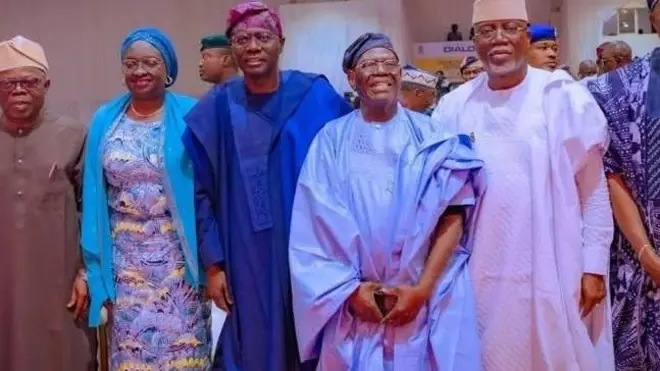 Àwọn gómìnà àti àgbààgbà nílẹ̀ Yorùbá to péjú síbi ìpàdé ìjíròrò ni Akure. Lára wọn ni igbákejì gómìnà ni ìpínlẹ̀ Ogun, Naimot Salako-Oyedele, gomina Babajide Sanwo-Olu, Oloye Bisi Akande, gomina ìpínlẹ̀ Ondo, Lucky Ayedatiwa. 