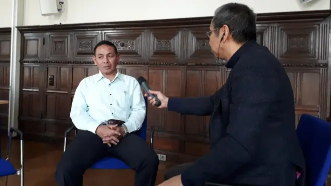 Abdul Karim Khalid merupakan juru bicara BRN yang tampil ke depan umum.