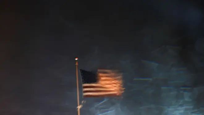 Флаг на ветру