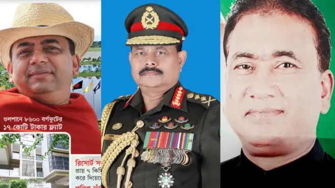 আলোচিত তিন ব্যক্তিকে নিয়ে বাংলাদেশে তোলপাড় সৃষ্টি হয়েছে 