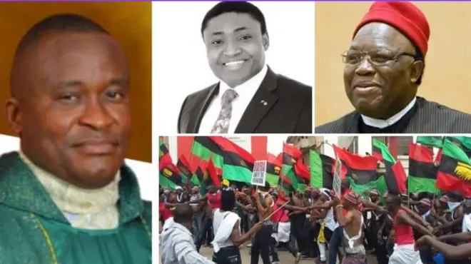 Fr Magnus Ebere, Simon Ekpa, C+George Obiozor na ndị Ipob