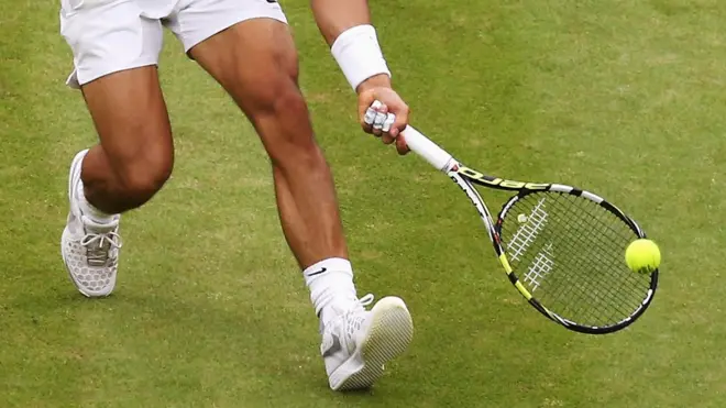 Rafael Nadal en Wimbledon