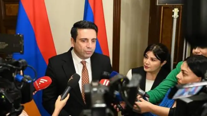 Ermənistan, Azərbaycan, sülh, münaqişə, Alen Simonyan, spiker, siyasət