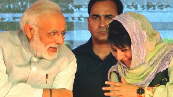 मोदी और मुफ़्ती