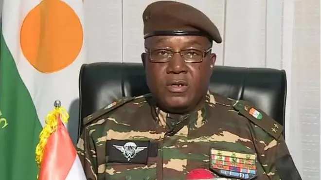 Aworan olori ologun to gbajọba ni Niger