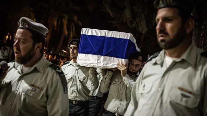 Похороны заложника с Израиле