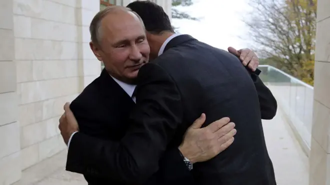 الأسد وبوتين