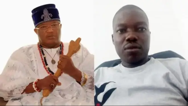 Aworan Ramon Adedoyin ati oloogbe Timothy Adegoke