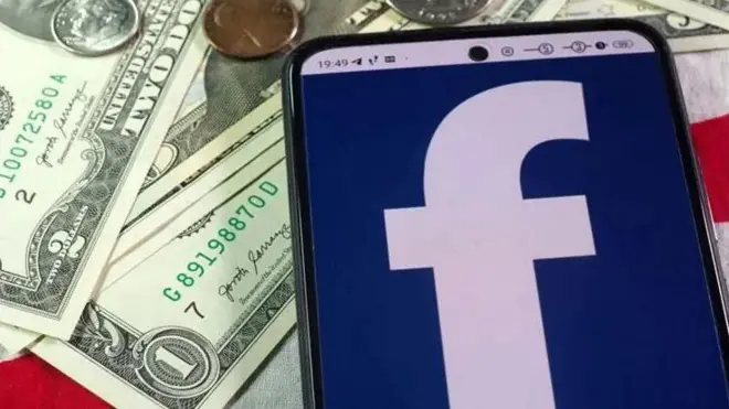 Aworan owo dola ati Facebook