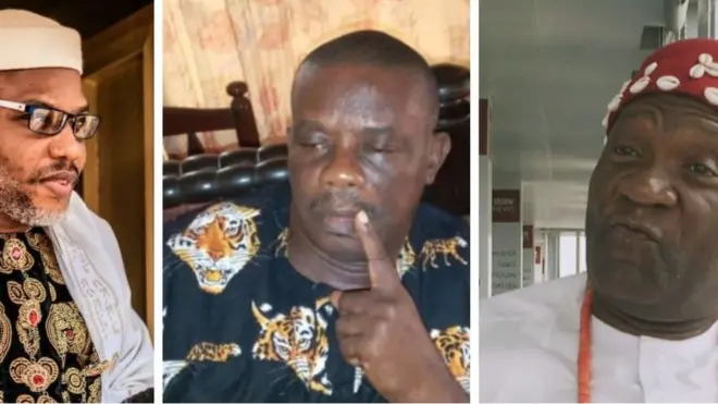 Nnamdi Kanu, Okechukwu na Nnia Nwodo
