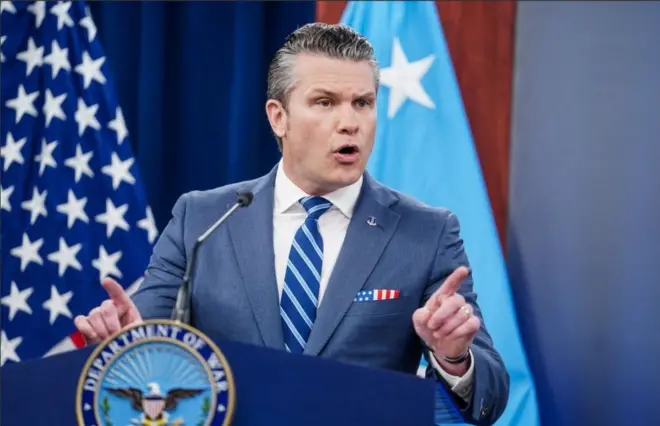 پیت هگست، وزیر دفاع آمریکا