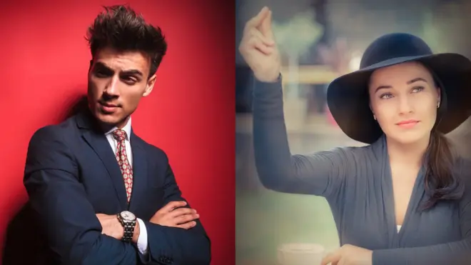 Язык телодвижений: коллаж