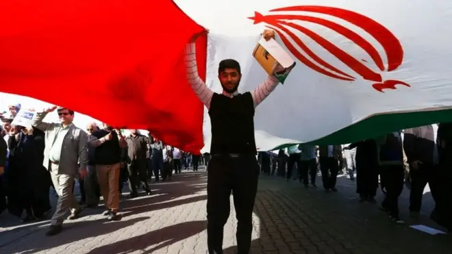 Проурядовий марш у місті Ахваз