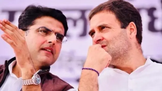 सचिन पायलट- राहुल गांधी