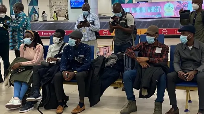 Abanyeshuri bo muri Ghana bageze i Accra kuwa kabiri