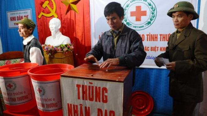 Một hoạt động cứu trợ đói nghèo ở tỉnh Thanh Hóa