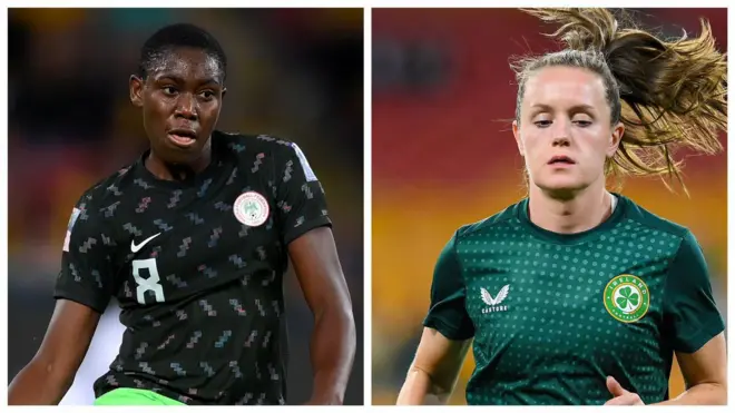  Asisat Oshola of Nigeria and Payne of Republic of Ireland