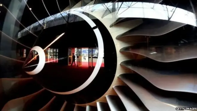 تصنع شركة رولز رويس محركات للطائرات المدنية والعسكرية