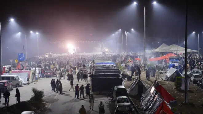 اسلام آباد میں دھرنا