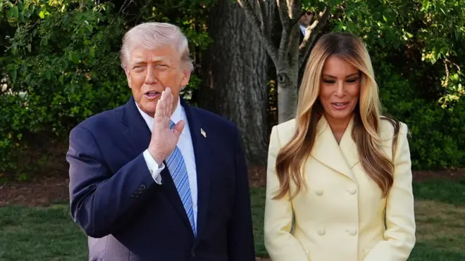 donald i melanija tramp