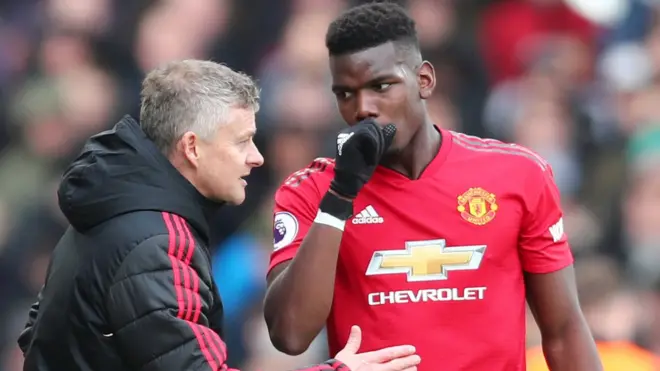 Solskjaer and Pogba