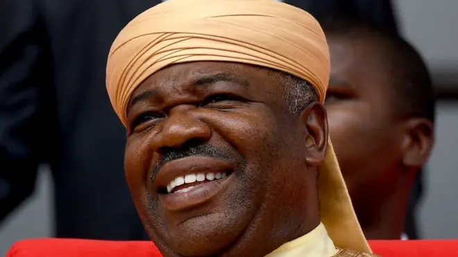 Le président Ali Bongo, ici en 2017 à Libreville. (Illustration)