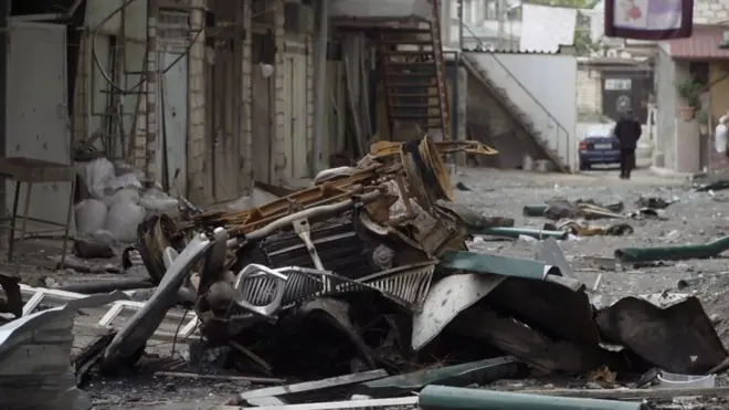 Русская служба Би-би-си побывала Нагорном Карабахе после объявления перемирия