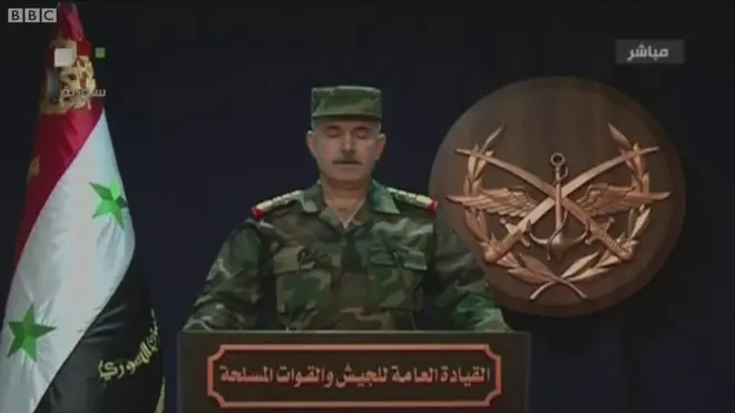 Phát ngôn viên quân đội Syria