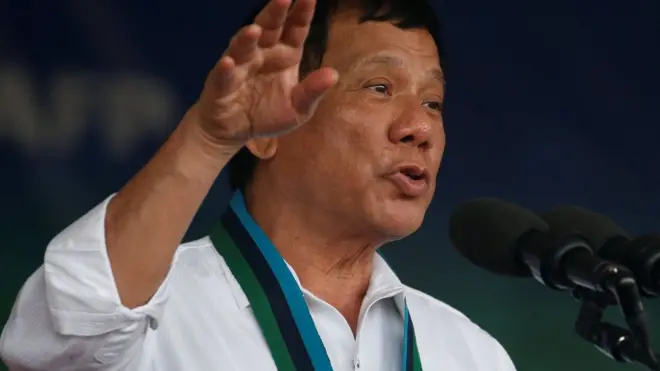 Tổng thống Philippines Rodrigo Duterte