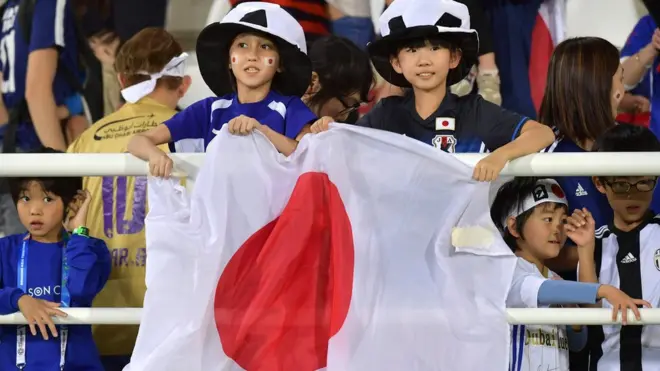 مشجعو اليابان