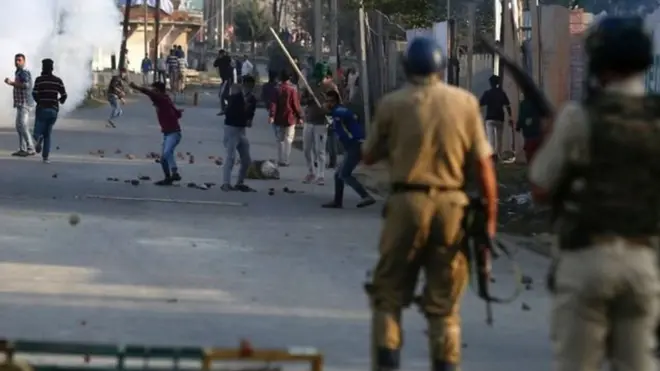 کشمیر مظاہرہ