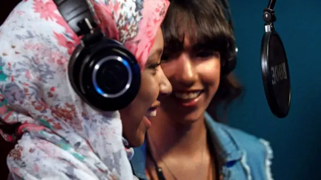 مشهد من فيلم علي صوتك لنبيل عيوش