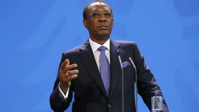 Le président tchadien Idriss Deby