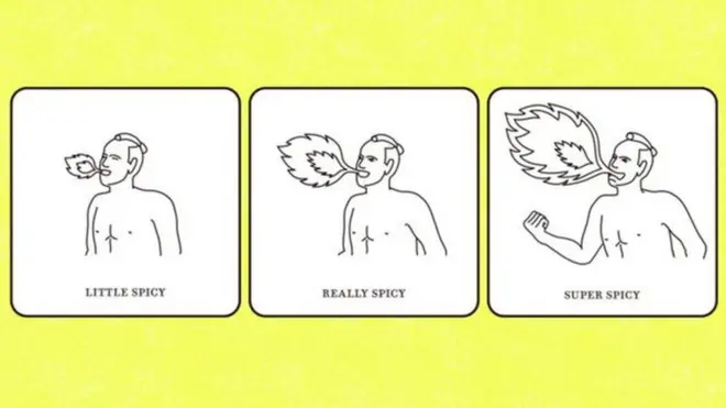 岩手縣的「微辣」「中辣」「特辣」的漫畫