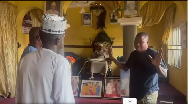 Sunday Igboho lasiko to lọ kilọ fun awọn Fulani laafin Igboho