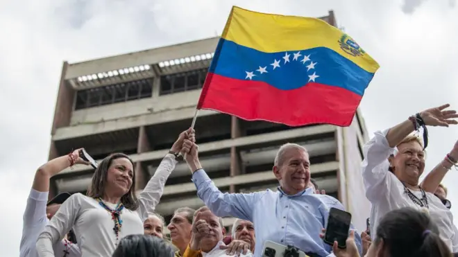 María Corina Machado e Edmundo González Urrutia