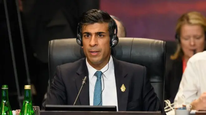 İngiltere Başbakanı Rishi Sunak