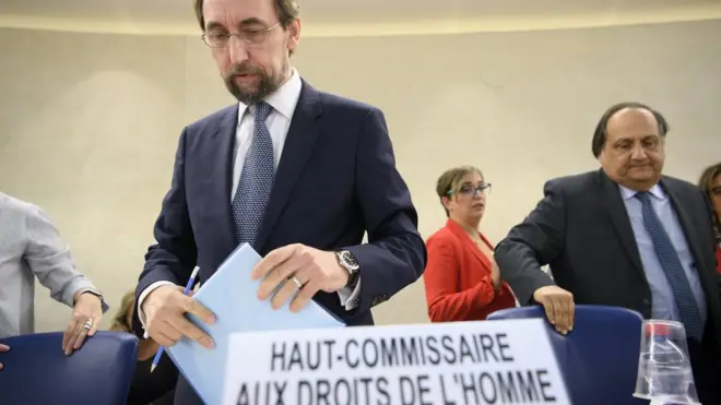 Zeid Ra'ad Al Hussein volvió a insistir este lunes en posibles violaciones de derechos humanos por parte del gobierno de Venezuela.