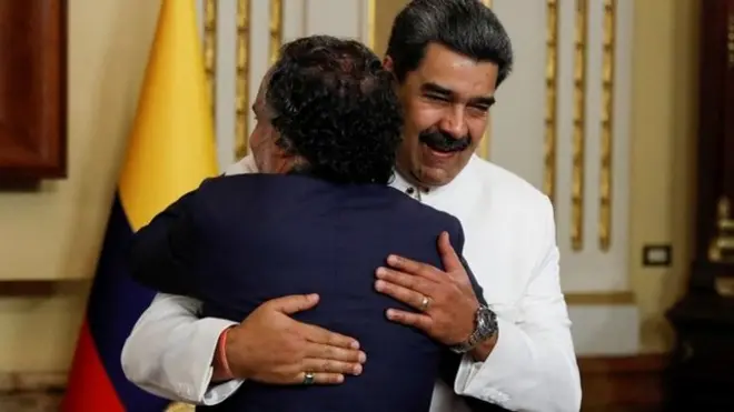 Maduro y el embajador