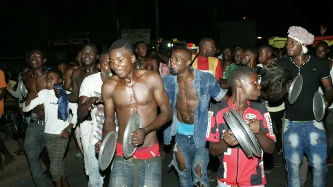 Some youths for Cameroon.