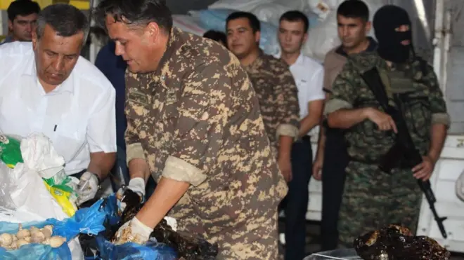 Ноқонуний наркотик моддаларни ёқиш пайти