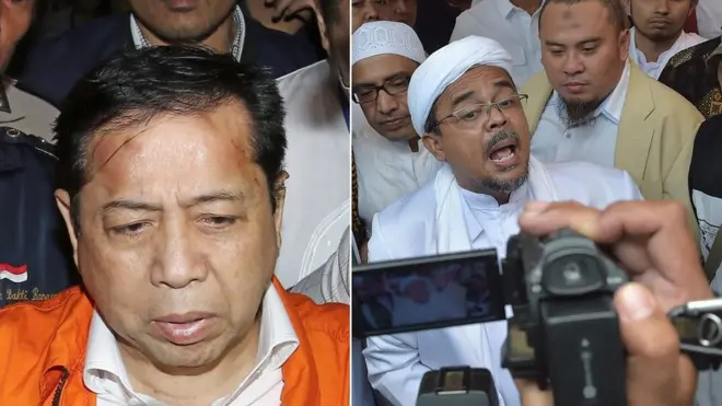Setya Novanto ditahan KPK, Rizieq Shihab